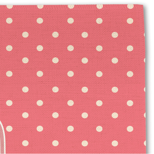 Custom Design - Linen Placemat - Detail