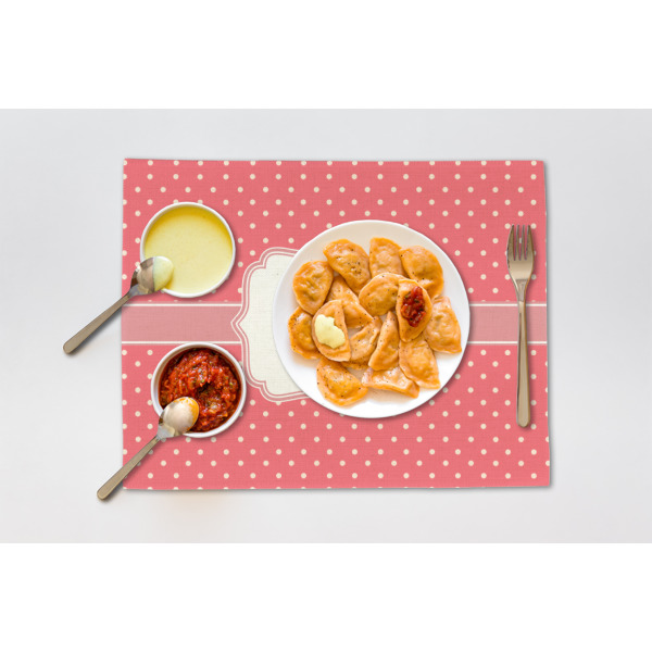 Custom Design - Linen Placemat - Single - Lifestyle