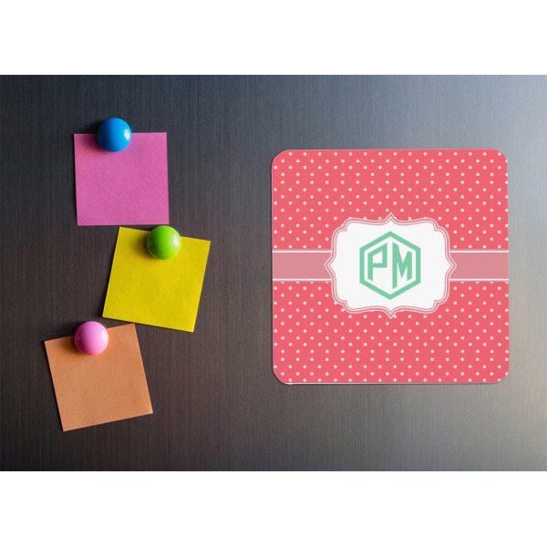Custom Design - Square Fridge Magnet - LIFESTYLE