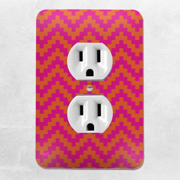 Custom Design - Electric Outlet Plate - Lifestyle