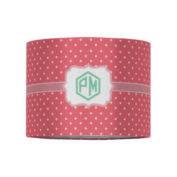 Custom Design - 8" Drum Lampshade - Front (Fabric)