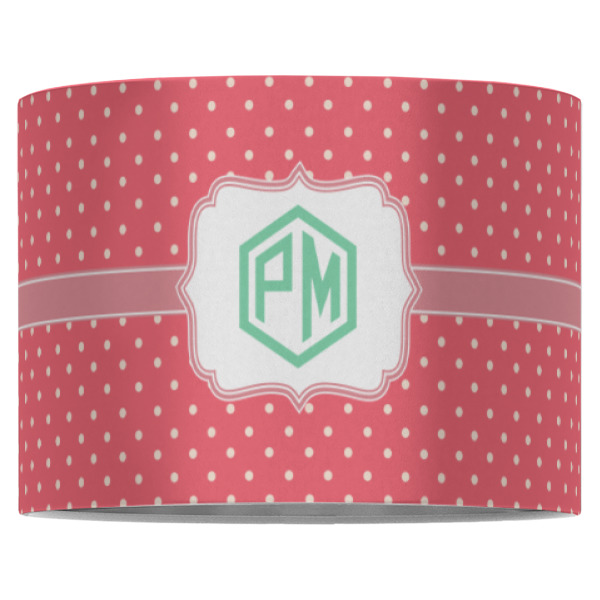 Custom Design - 16" Drum Lampshade - Front (Fabric)