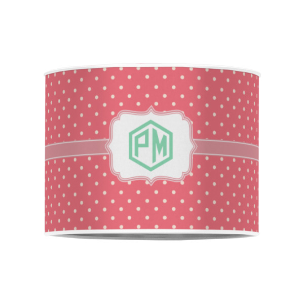 Custom Design - 8" Drum Lampshade - FRONT (Poly Film)