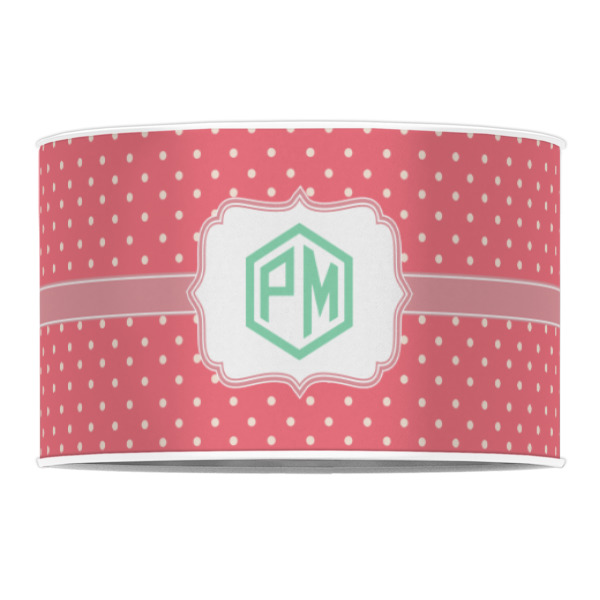 Custom Design - 12" Drum Lampshade - FRONT (Poly Film)