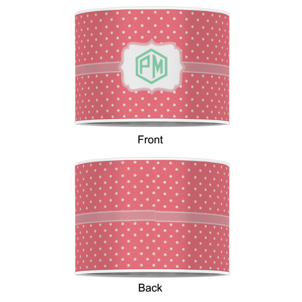 Custom Design - 8" Drum Lampshade - APPROVAL (Poly Film)