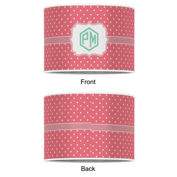 Custom Design - 12" Drum Lampshade - APPROVAL (Poly Film)