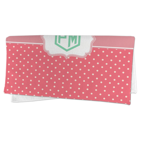 Custom Design - Microfiber Dish Rag - FOLDED (half)