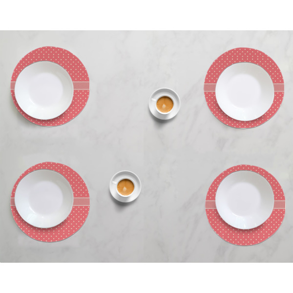Custom Design - Round Linen Placemats - LIFESTYLE (set of 4)
