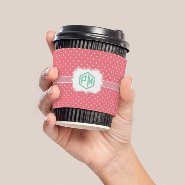 Custom Design - Coffee Cup Sleeve - LIFESTYLE