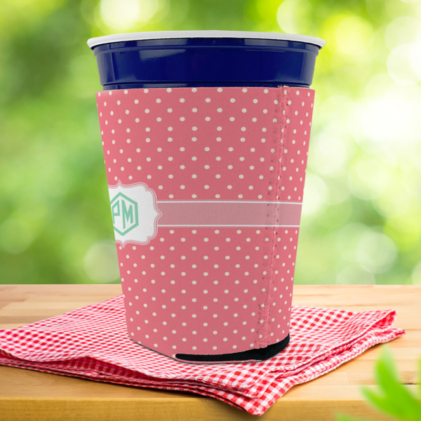 Custom Design - Party Cup Sleeves - with bottom - Lifestyle