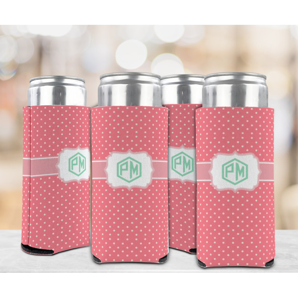 Custom Design - Can Cooler - Tall 12oz - Set of 4 - In Context