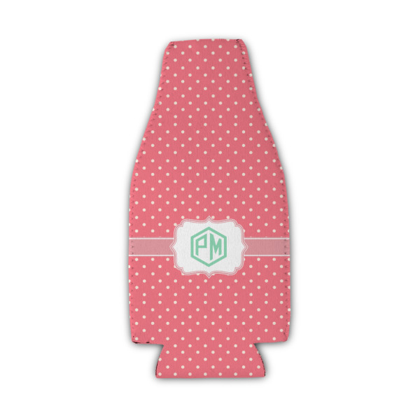 Custom Design - Zipper Bottle Cooler - Set of 4 - Front