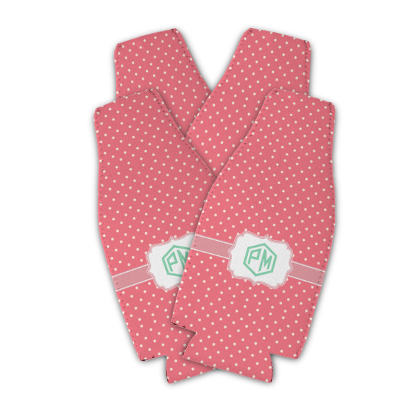 Custom Design - Zipper Bottle Cooler - Set of 4 - Main