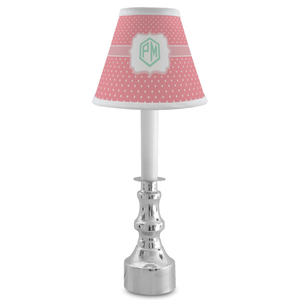 Custom Design - Chandelier Lamp Shade - Lifestyle (On candle stick)