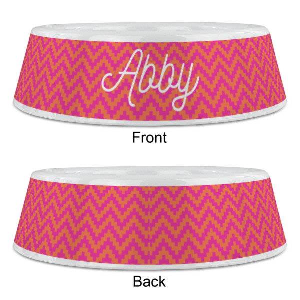 Custom Design - Plastic Pet Bowls - Large - Approval