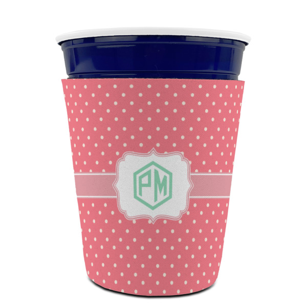 Custom Design - Party Cup Sleeves - without bottom - Front (On Cup)