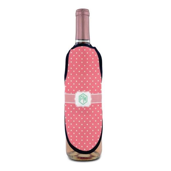 Custom Design - Wine Bottle Apron - IN CONTEXT