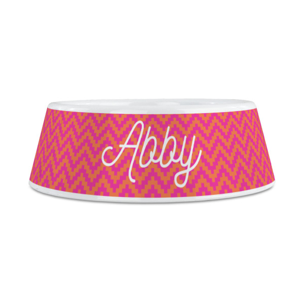 Custom Design - Plastic Dog Bowls - Medium - Front