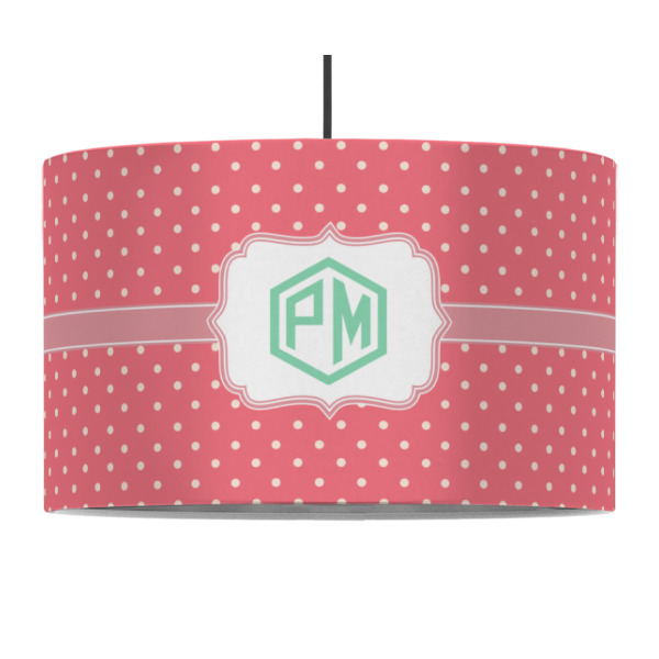 Custom Design - 12" Drum Lampshade - PENDANT (Fabric)