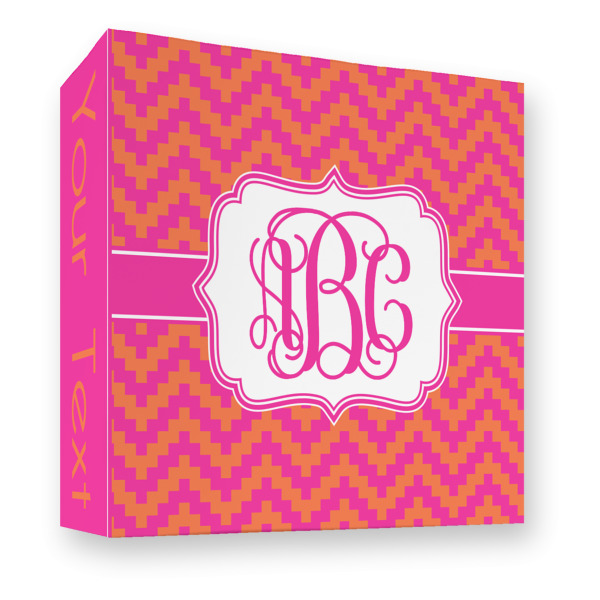 Custom Design - 3 Ring Binders - Full Wrap - 3" - Front