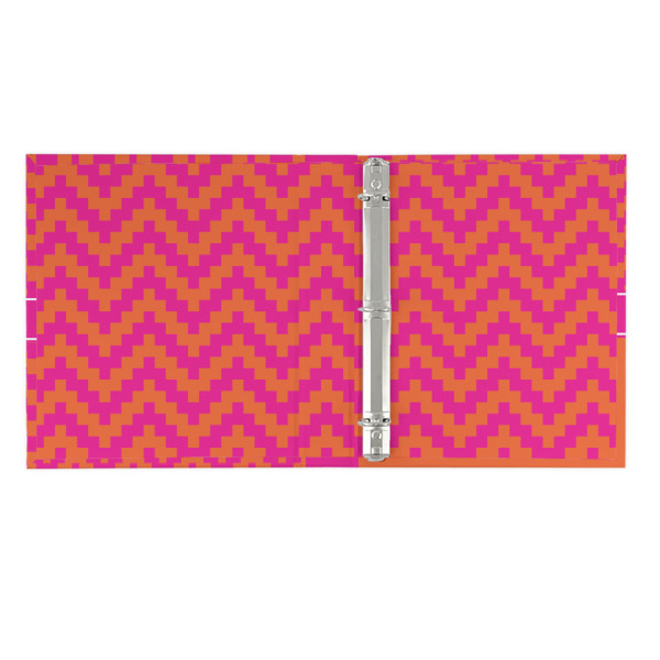 Custom Design - 3 Ring Binders - Full Wrap - 1" - Open Inside