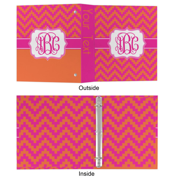 Custom Design - 3 Ring Binders - Full Wrap - 1" - Approval