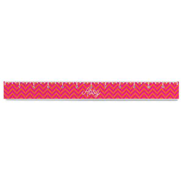 Custom Design - Plastic Ruler - 12" - FRONT