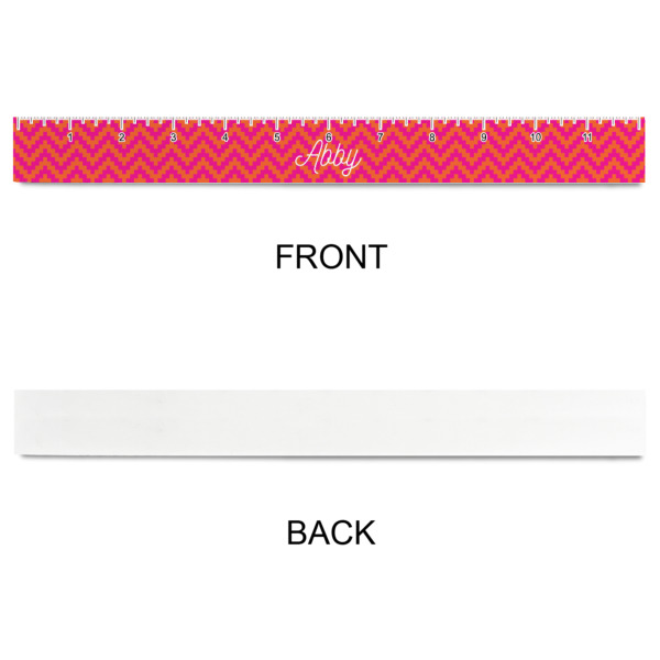 Custom Design - Plastic Ruler - 12" - APPROVAL