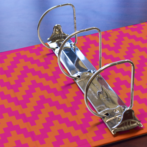 Custom Design - 3 Ring Binders - Full Wrap - 3" - Detail