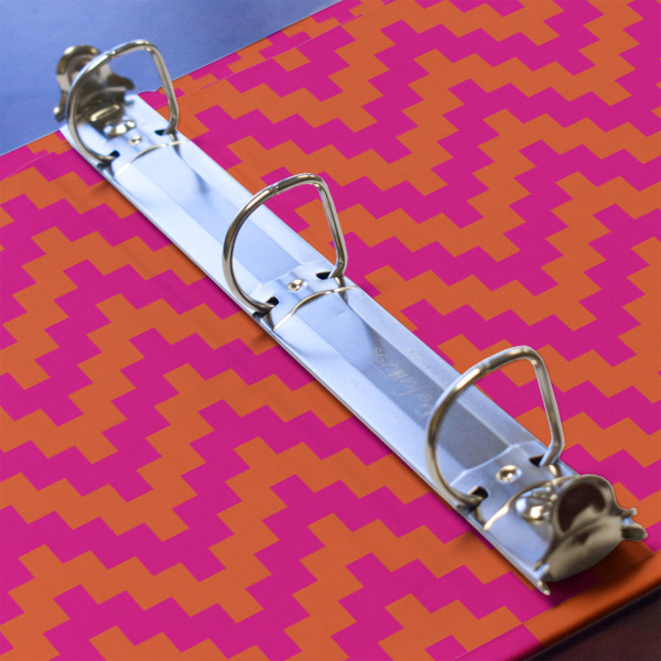 Custom Design - 3 Ring Binders - Full Wrap - 1" - Detail