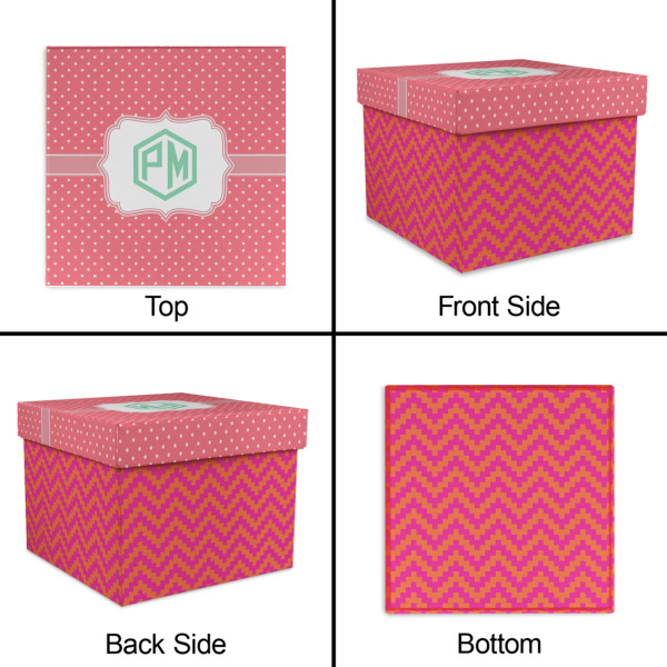 Custom Design - Gift Boxes with Lid - Canvas Wrapped - X-Large - Approval