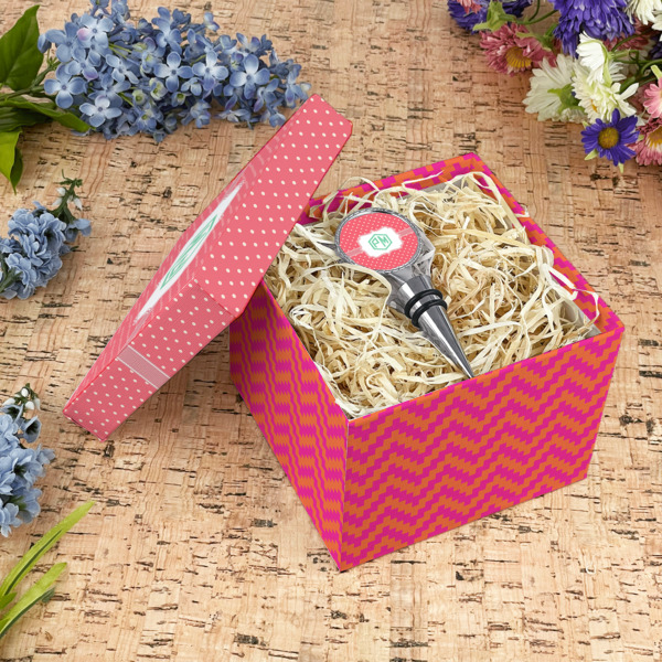 Custom Design - Gift Boxes with Lid - Canvas Wrapped - Medium - In Context