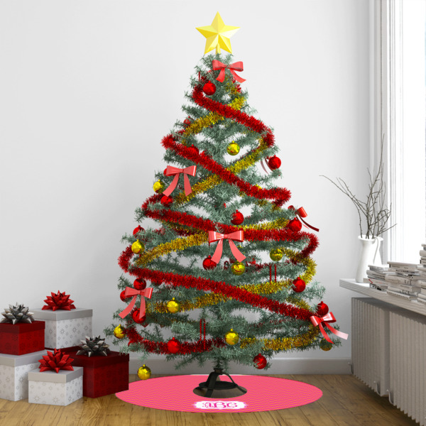 Custom Design - Tree Skirt - In context
