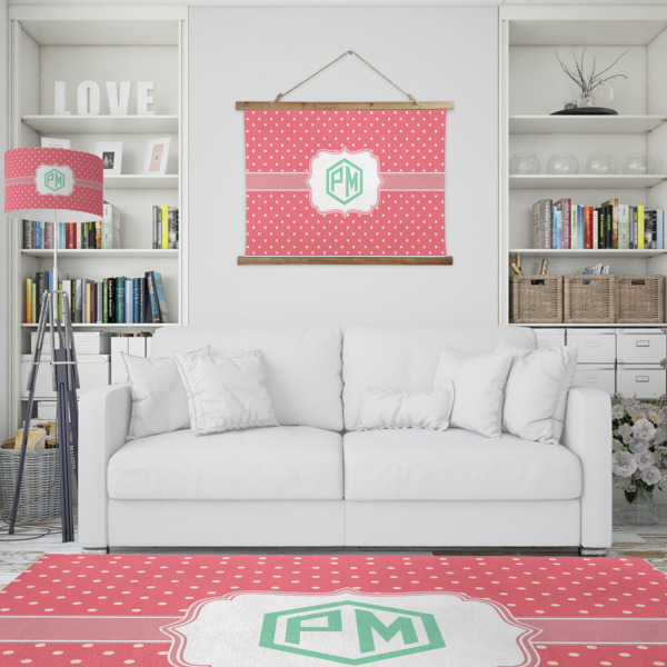 Custom Design - Wall Hanging Tapestry - Landscape - In Context