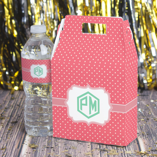 Custom Design - Gable Favor Box - In Context