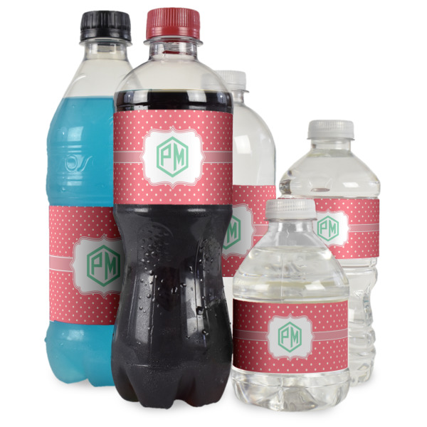 Custom Design - Water Bottle Label - Multiple Bottle Sizes