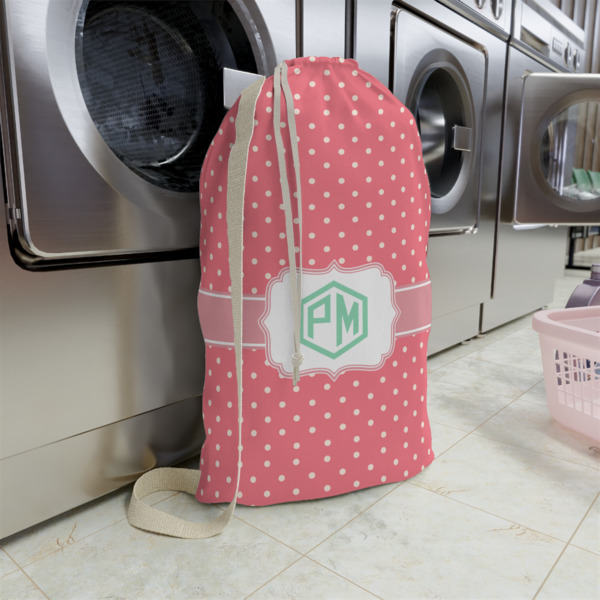 Custom Design - Large Laundry Bag - In Context