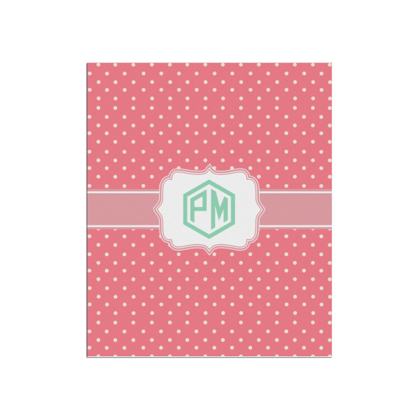 Custom Pink & Orange Chevron Poster - Matte - 20x24 (Personalized)