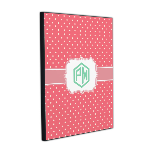 Custom Pink & Orange Chevron Wood Prints (Personalized)