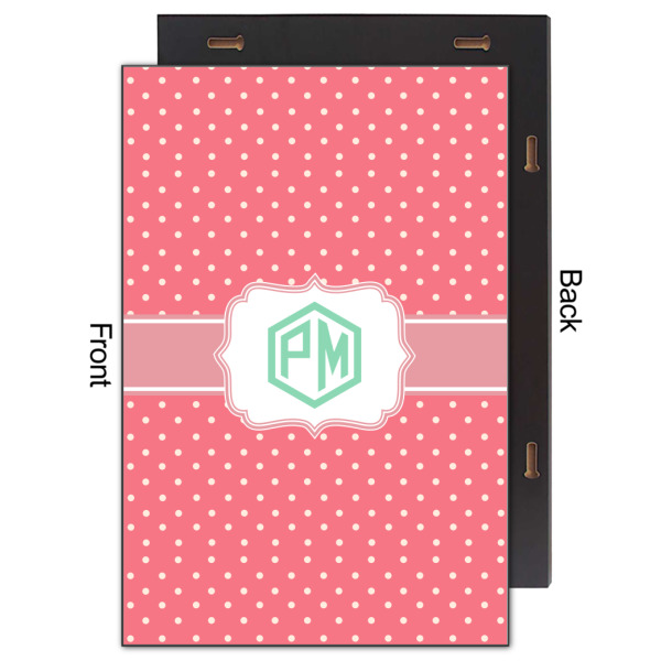 Custom Design - 20x30 Wood Print - Front & Back View