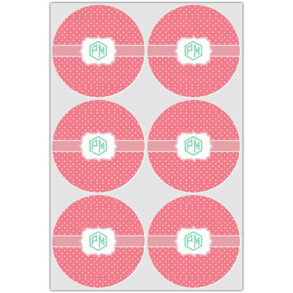 Custom Design - Icing Circle - Large - Set of 6