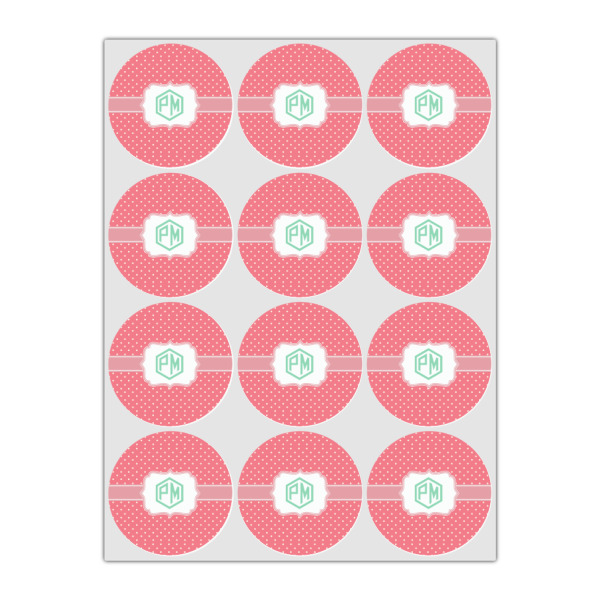 Custom Design - Icing Circle - Small - Set of 12