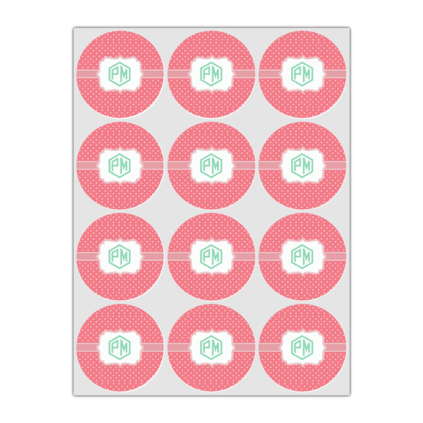 Custom Design - Drink Topper - Small - Set of 12