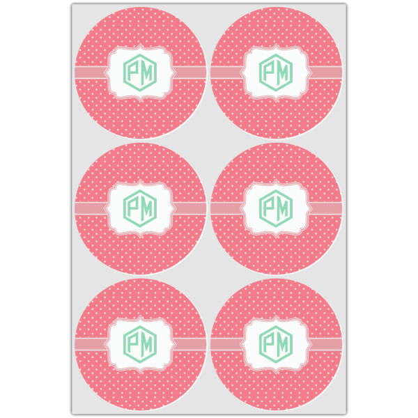 Custom Design - Drink Topper - XLarge - Set of 6