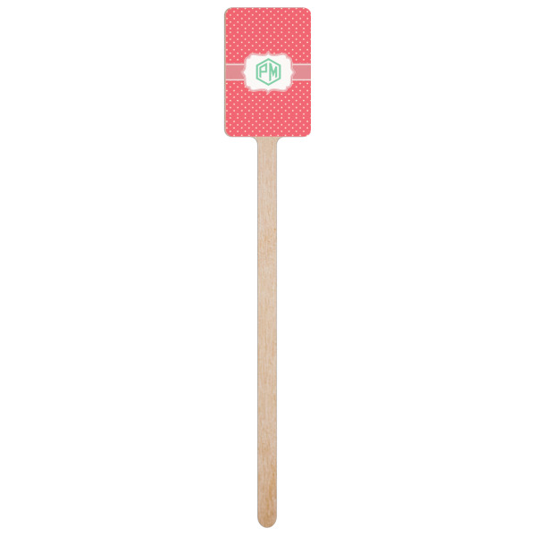 Custom Design - Wooden 6.25" Stir Stick - Rectangular - Single Stick