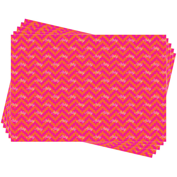 Custom Design - Wrapping Paper - Front & Back - Sheets Stack