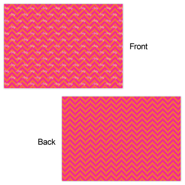 Custom Design - Wrapping Paper Sheet - Double Sided - Front & Back
