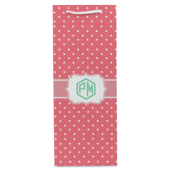 Custom Design - Wine Gift Bag - Matte - Front