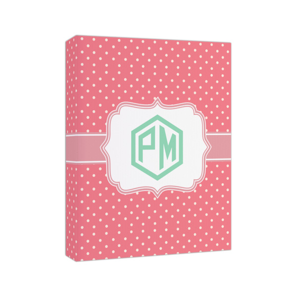 Custom Design - 8x10 - Canvas Print - Angled View