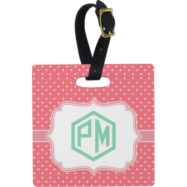 Custom Design - Personalized Square Luggage Tag